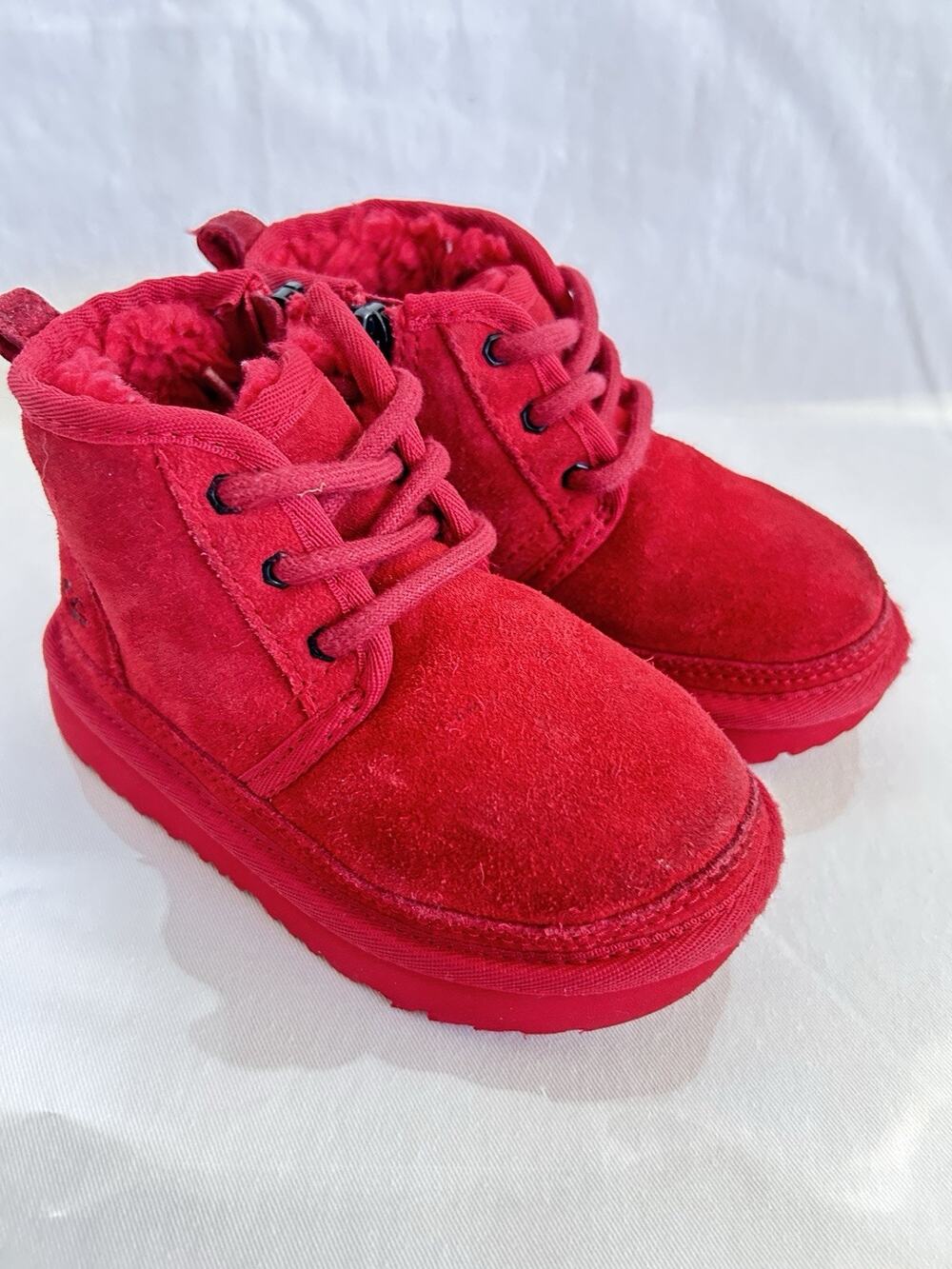UGG® Kids' Neumel II Water Resistant Suede Booties (Youth) - Size 9